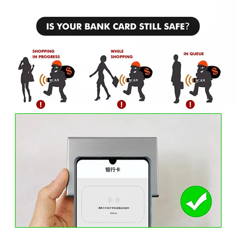 Чехол для хранения кредитных карт из нержавеющей стали с логотипом автомобиля