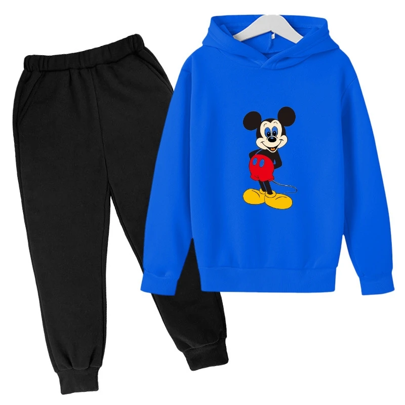 

Tops Pants Baby Toddler Boy Clothing Sets Children Boys Outfits Suits Autumn Winter Long Sleeves Cartoon mouse Hoodies Clothes