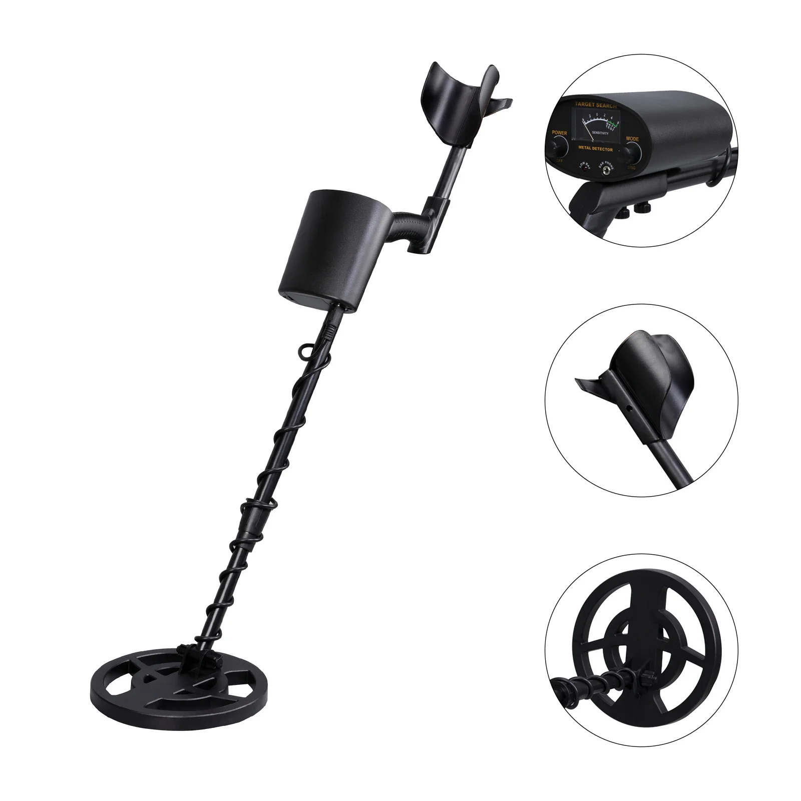 

Metal Detector Underground High Sensitivity Treasure Hunter without Battery