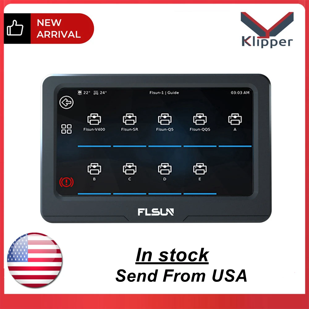 

Планшет Flsun Speed er Pad для 3D принтера, 7 дюймов, 1024*600P, Wi-Fi
