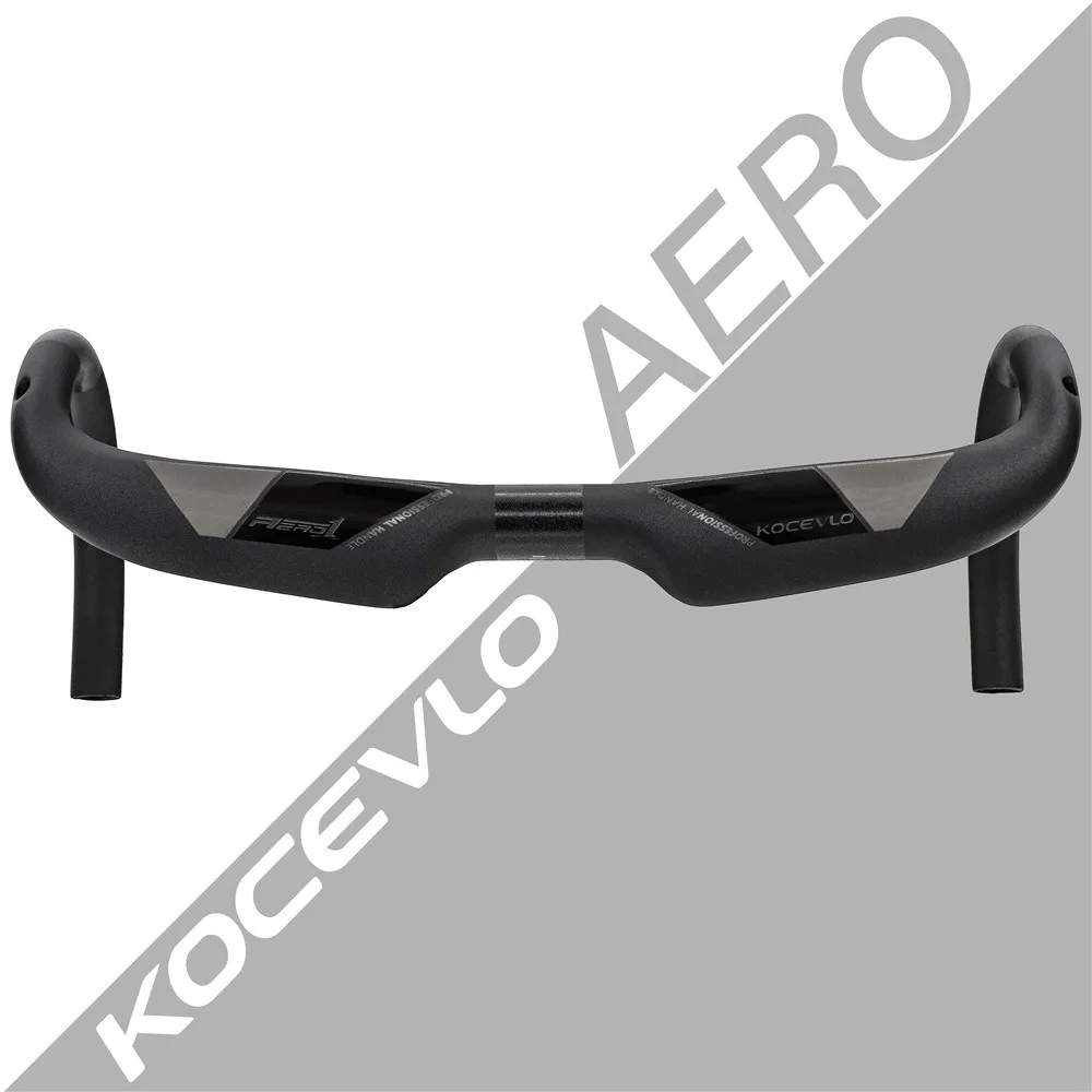 УГЛЕРОДНЫЙ дорожный руль Kocevlo для велосипеда 31 8x400/420/440 мм UD Матовая Внутренняя