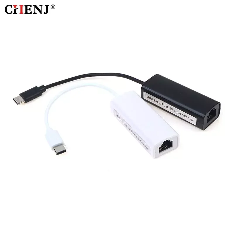 

USB 3.1 Type C USB-C To RJ45 100Mbps Ethernet LAN Network Card Mobile Phone Tablet Computer Network Cable Interface Converter