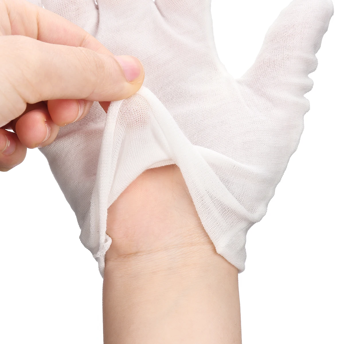 

12 Pair Labor Insurance Cotton Gloves Jewelry Appreciation White Gloves Household Cleaning Gardening Etiquette Party Gloves