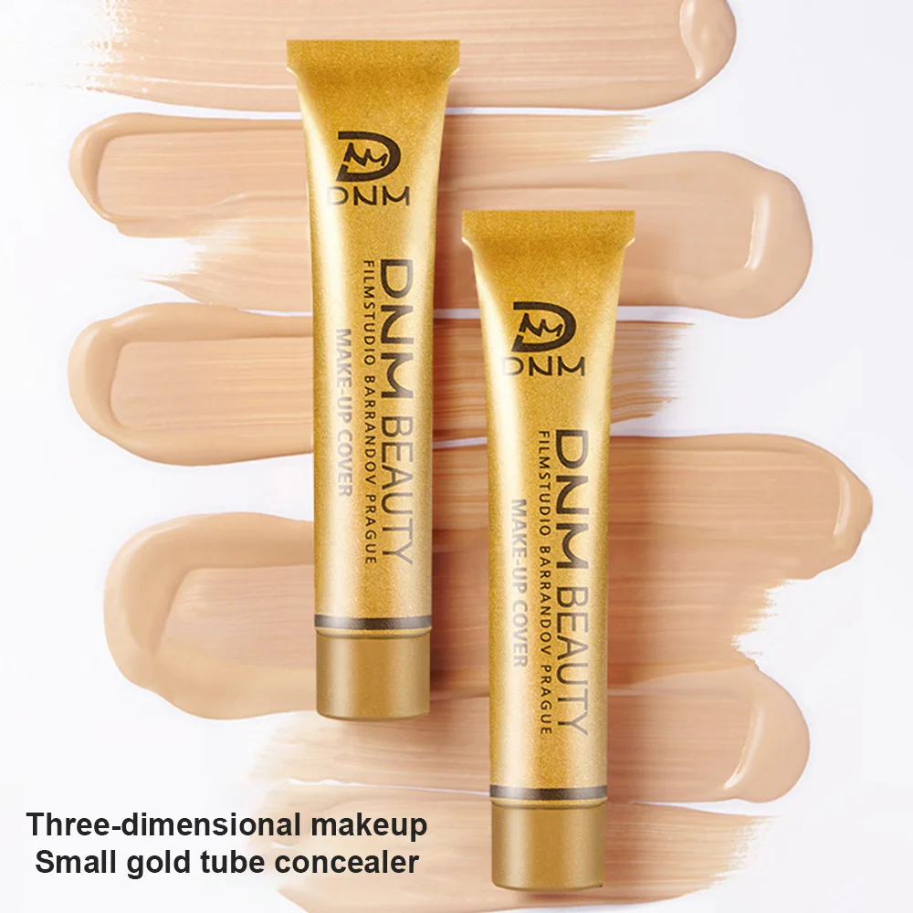 

Concealer Facial Foundation Makeup Full Coverage Contour Face Concealer Cream Primer Moisturizer Hide Blemish Cosmetics