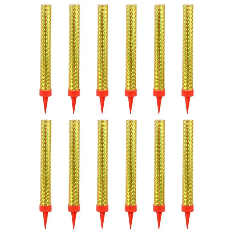 

12pcs Birthday Cake Candles Wedding Holiday Party Cake Candles Adornment