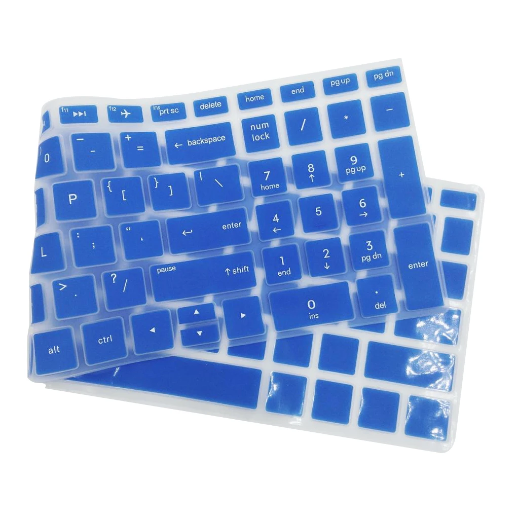 

Removable Silicone Keyboard Protector Cover Skin For HP 15.6 inch BF Desktop