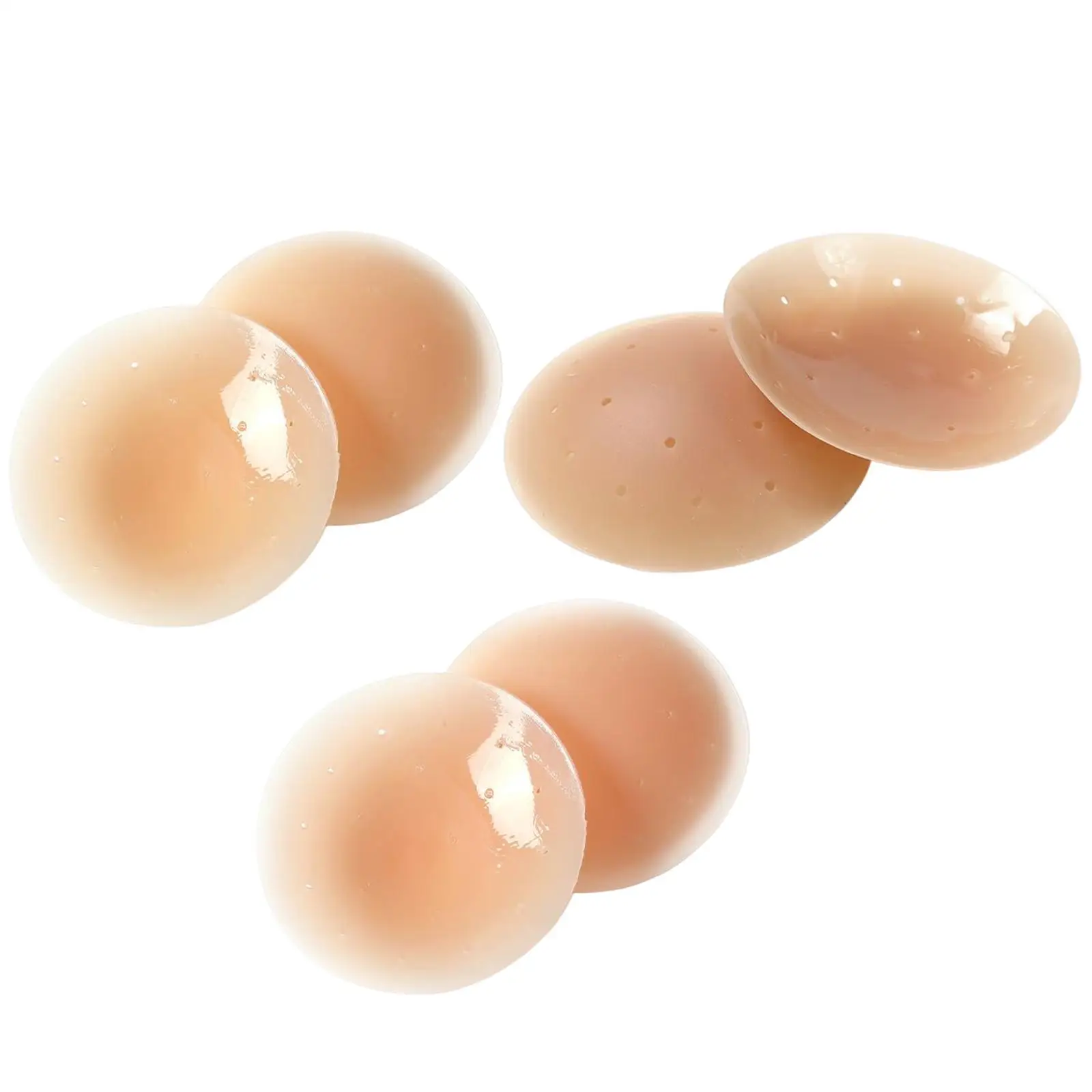 

Silicone Nipple Covers Women Breast Stickers Invisible Pasties Thin Strapless Bra Pads for Girls Everyday Wear Evening Dress