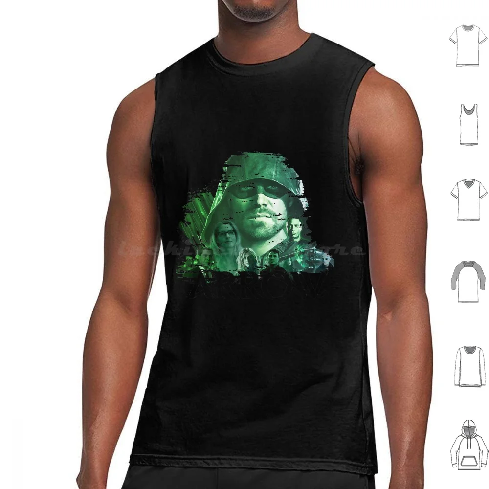 

Arrow A Family Of Heroes Tank Tops Print Cotton Arrow Hero Roy Harper Heroes Laurel Lance Star City Olicity Oliver