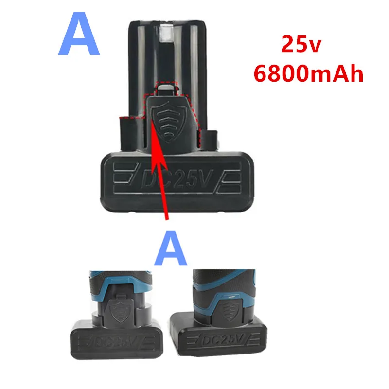 

25V 21V 16.8V 12V 18650 Lithium Li-ion Battery For Cordless Screwdriver Electric Drill Battery Power Tools Charger Battery 3.7V