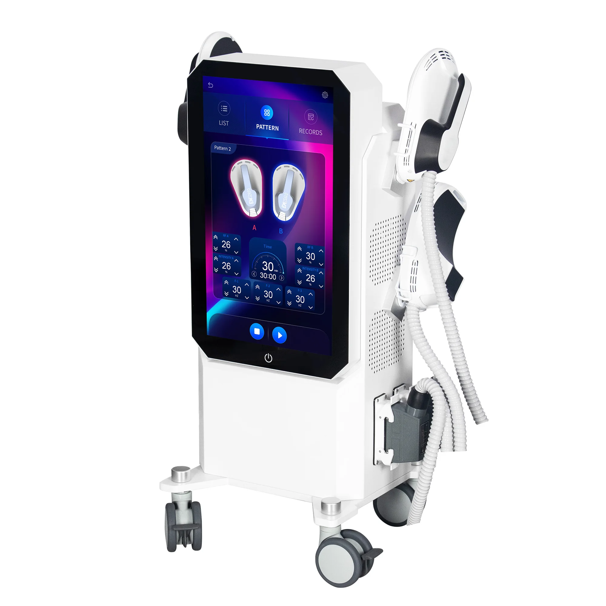 Фото MYOslim Ems машина NEO 2024 6500 Вт для моделирования тела Электромагнитный стимулятор для похудения оборудование ems мышцы №5