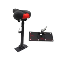 height adjustable saddle for electric scooter foldable shock absorbing folding seat chair electric scooter seat accessories