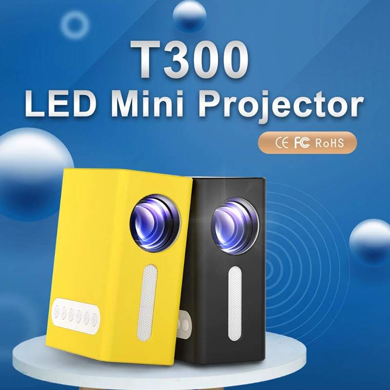 

Media Player Mini Usb Socket 1080p 320x240 Pixels Led Projector Projector Proyector