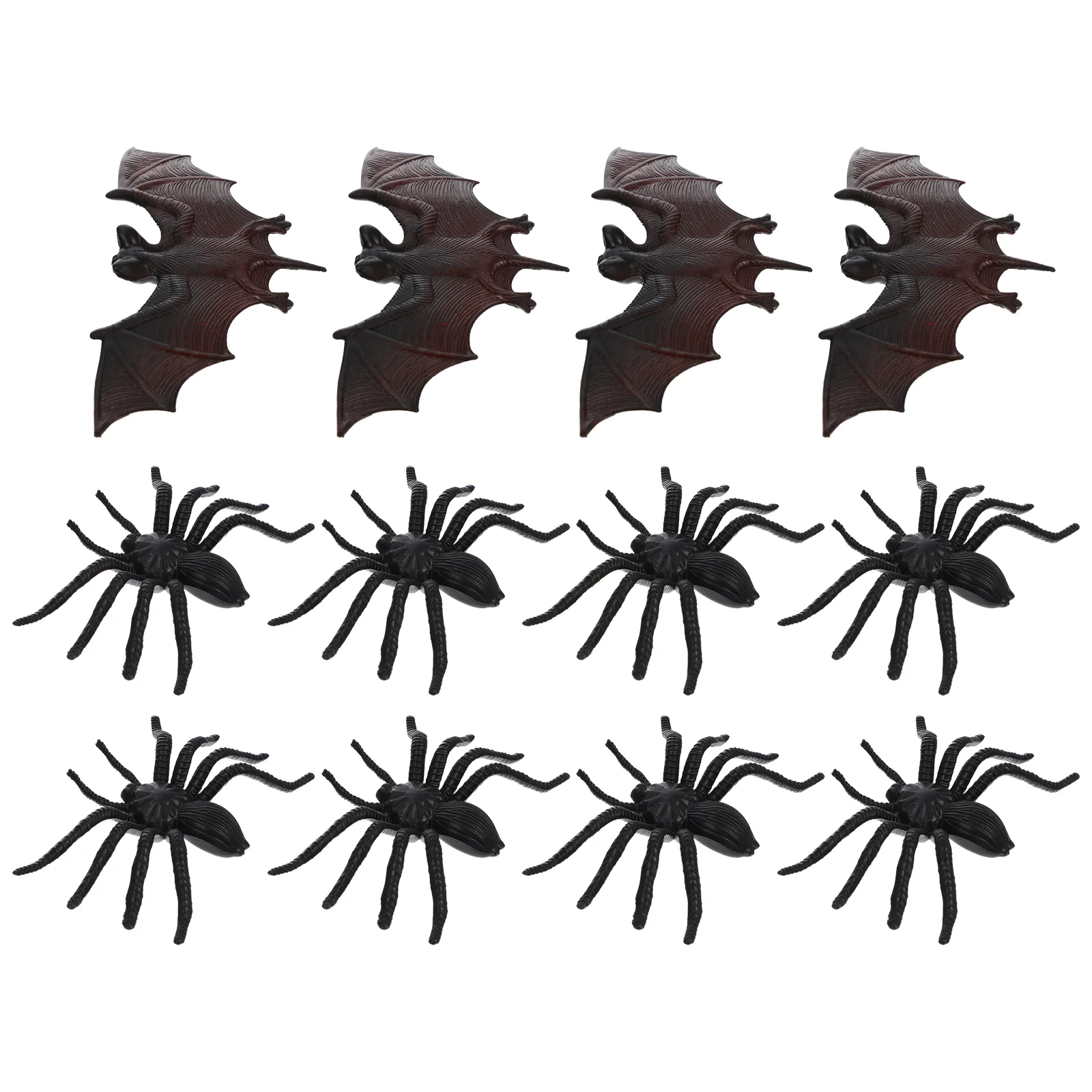 

Spiders Spider Batsbat Prank Props Fakeplastic Insect Realistic Prop Simulation Small Scary Trick Terror Treat 3D Decor Or