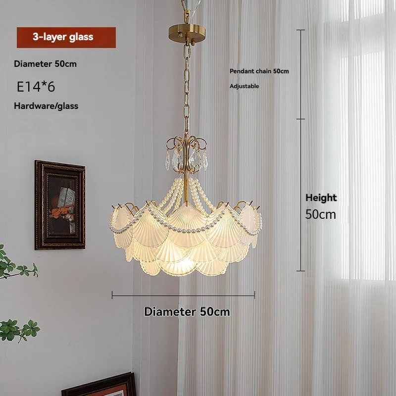 

JIAYOOR хрустальная люстра ракушка