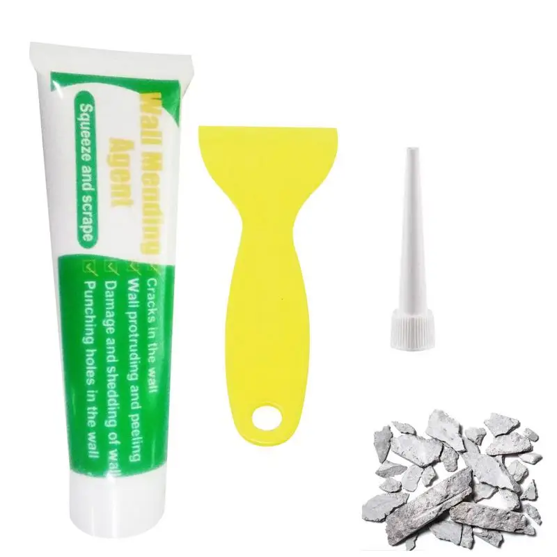 

Dry Wall Repair Kits Multipurpose Wall Patches For Holes Drywall Safe Spackle Wall Repair Kit With Scraper Plaster Scratch Wall