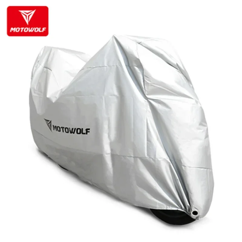 

MOTOWOLF Универсальный мотоцикл для бездорожья, скутер, оксфордский чехол для мотоцикла, большой непромокаемый водонепроницаемый солнцезащитный крем, пылезащитный чехол для снега