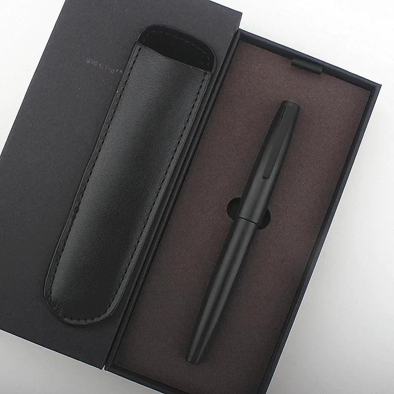 Ручка-перьевка Jinhao 80 Black Forest с очень тонким наконечником, классическим дизайном, конвертером и металлическим канцелярским набором