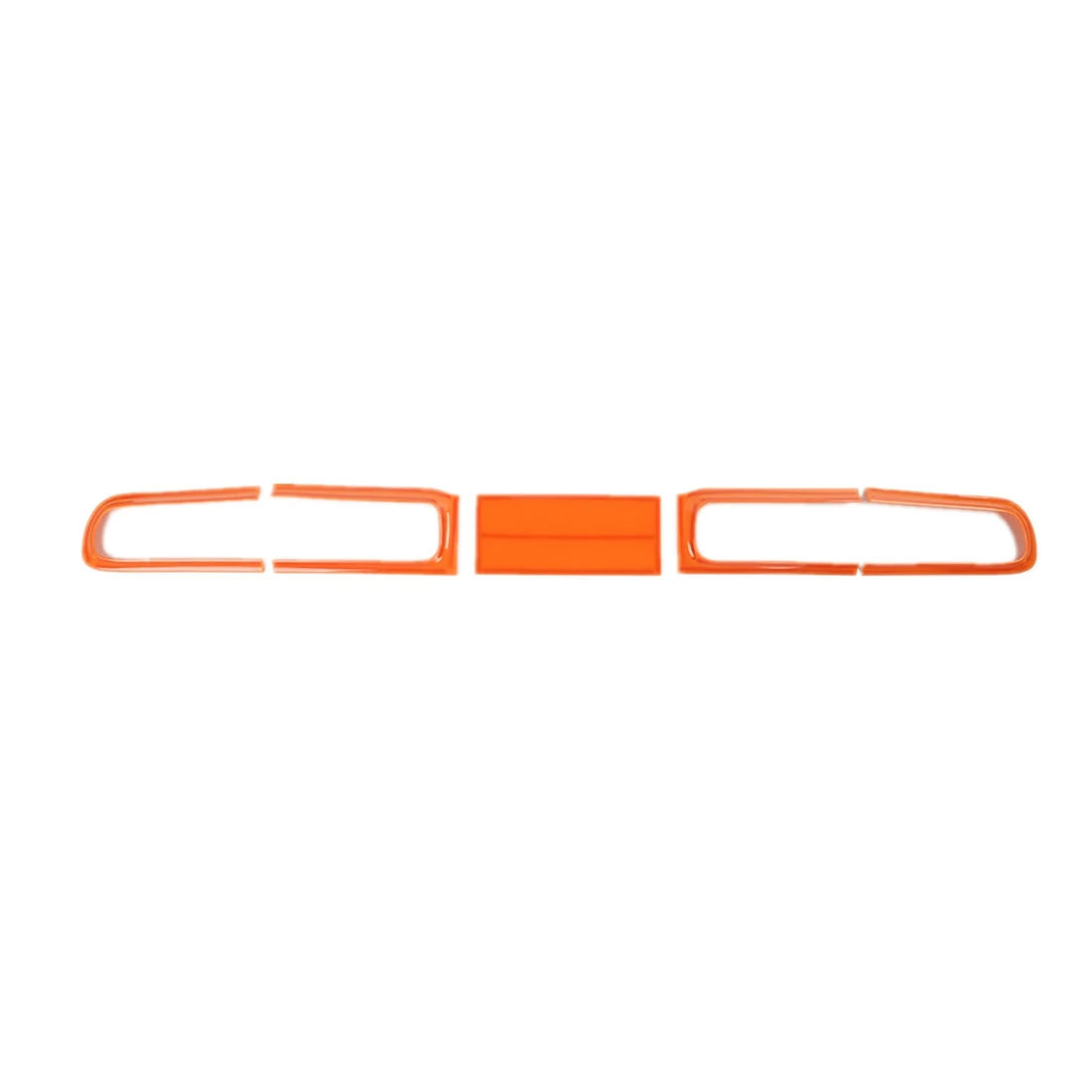 

Tail Light Decorative Sticker for Dodge Challenger 2015-2022 Car Rear Lights Cover ABS Trim , Orange