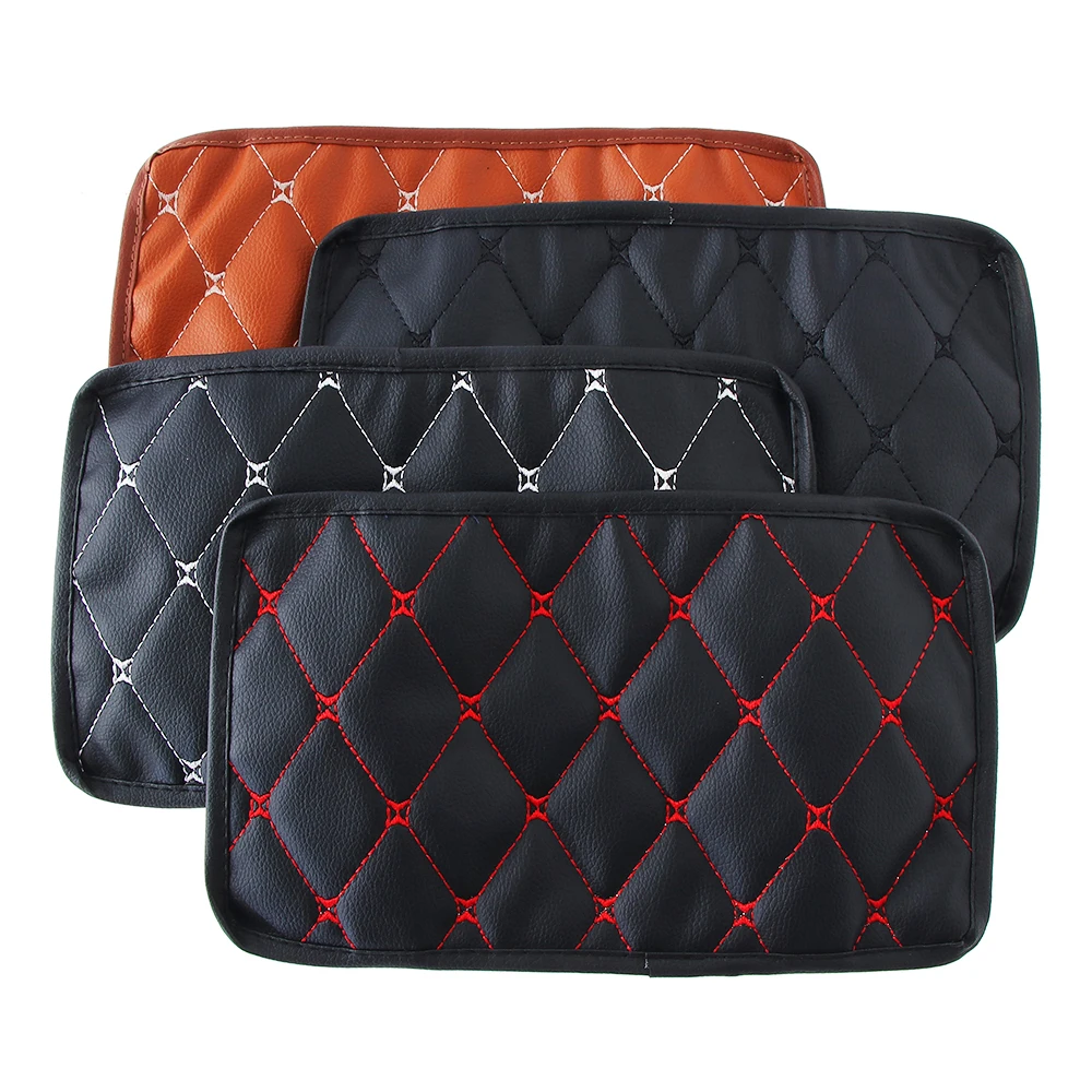 

1PC Car Armrest Pad Universal Waterproof Padding Protective Console Box Mat Cushion Case Car Interior Protection Tool Hot Sale