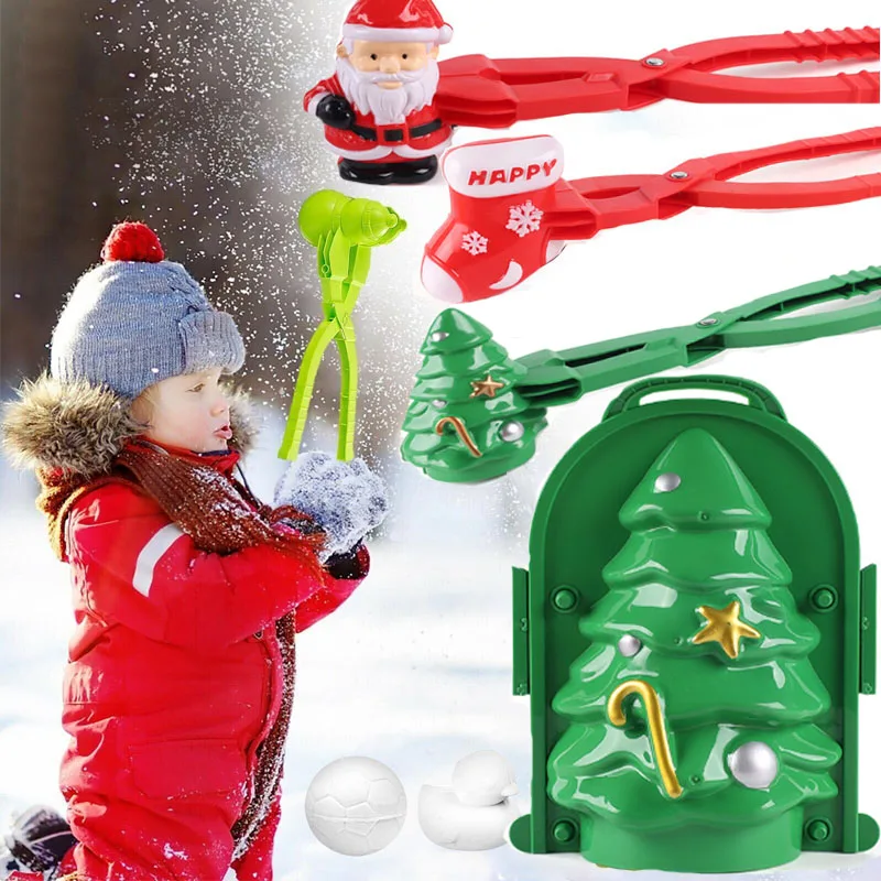 Клипса для снежной глины креативная форма снежных шаров лопата снега детей улицы