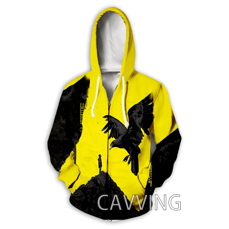 

New Fashion 3D Print Twenty-One-Pilots Zipper Hoodies Zip Up Hooded Sweatshirts Harajuku Hoodie Hip Hop Sweatshirts