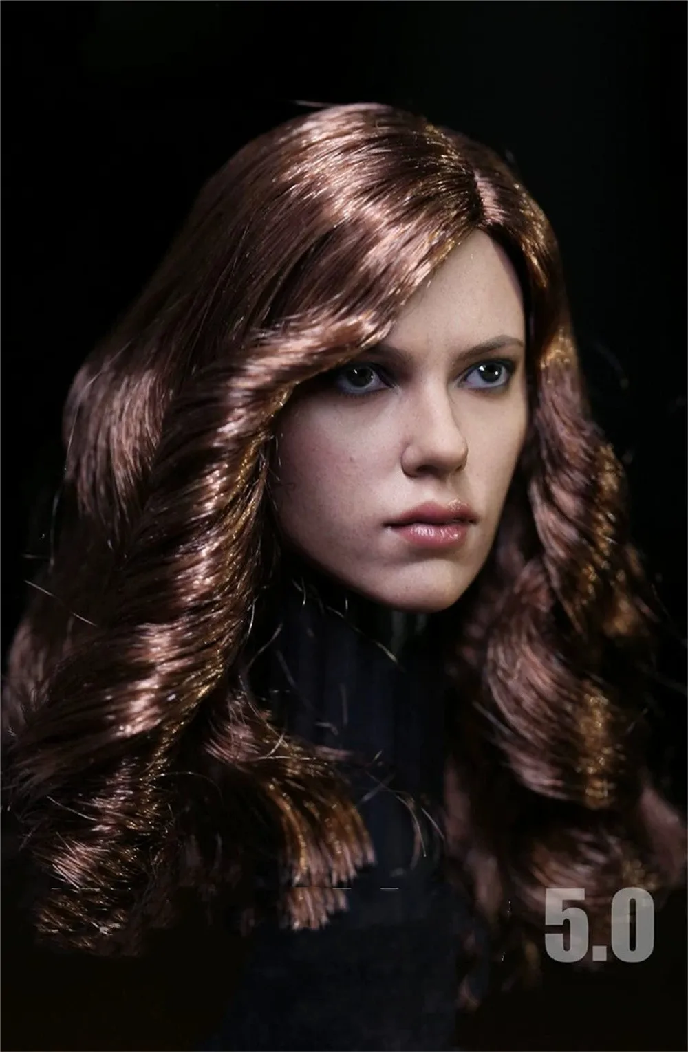 

Женская резьба по голове 1/6 1/6, Женская фигурка головы Scarlett Johansson 5,0 ver Curl Sutan, модель подходит для 12 дюймов, экшн-фигурка PH TBleague