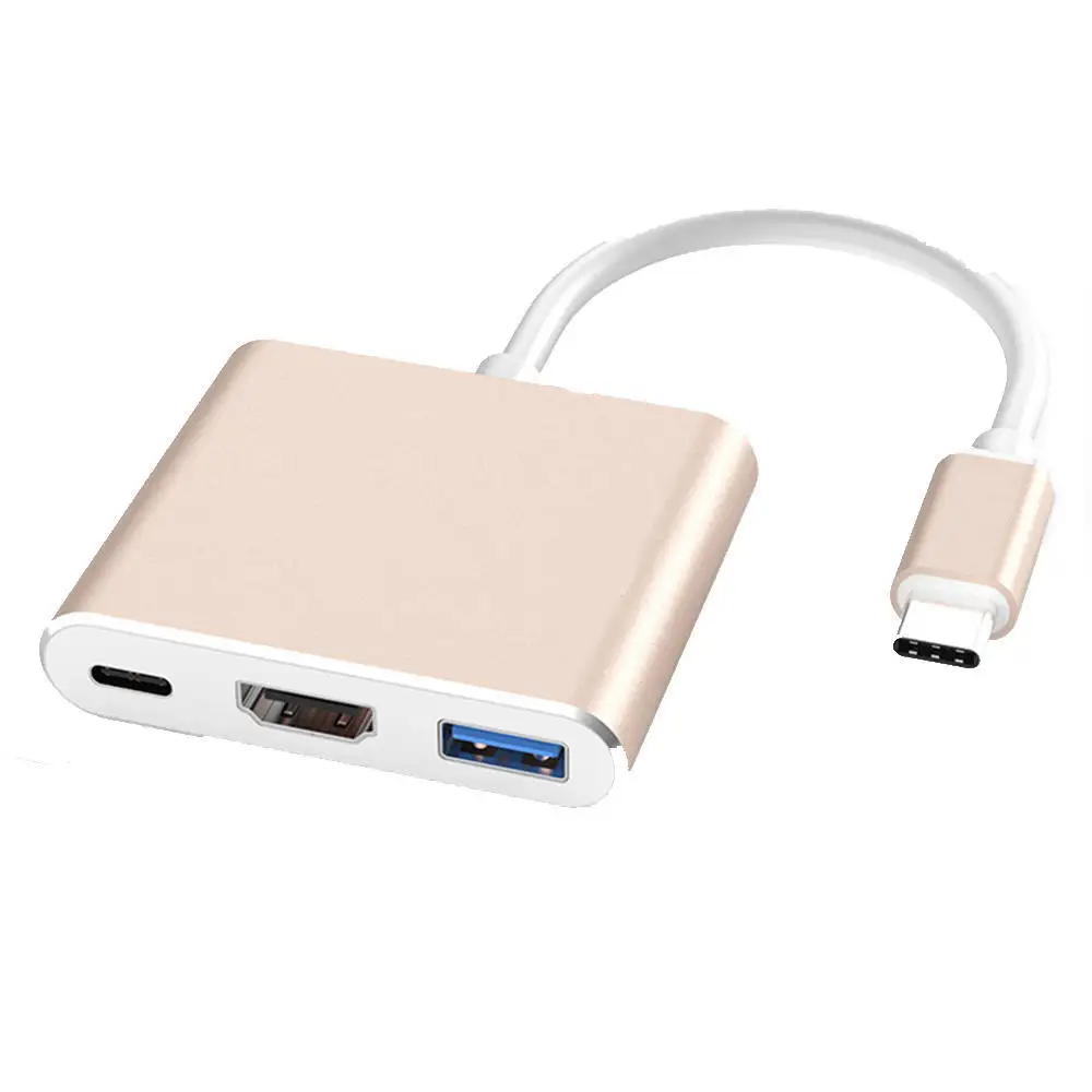 

USB 3.0 Type-C для HDMI / USB 3,1/стандартный адаптер с несколькими портами