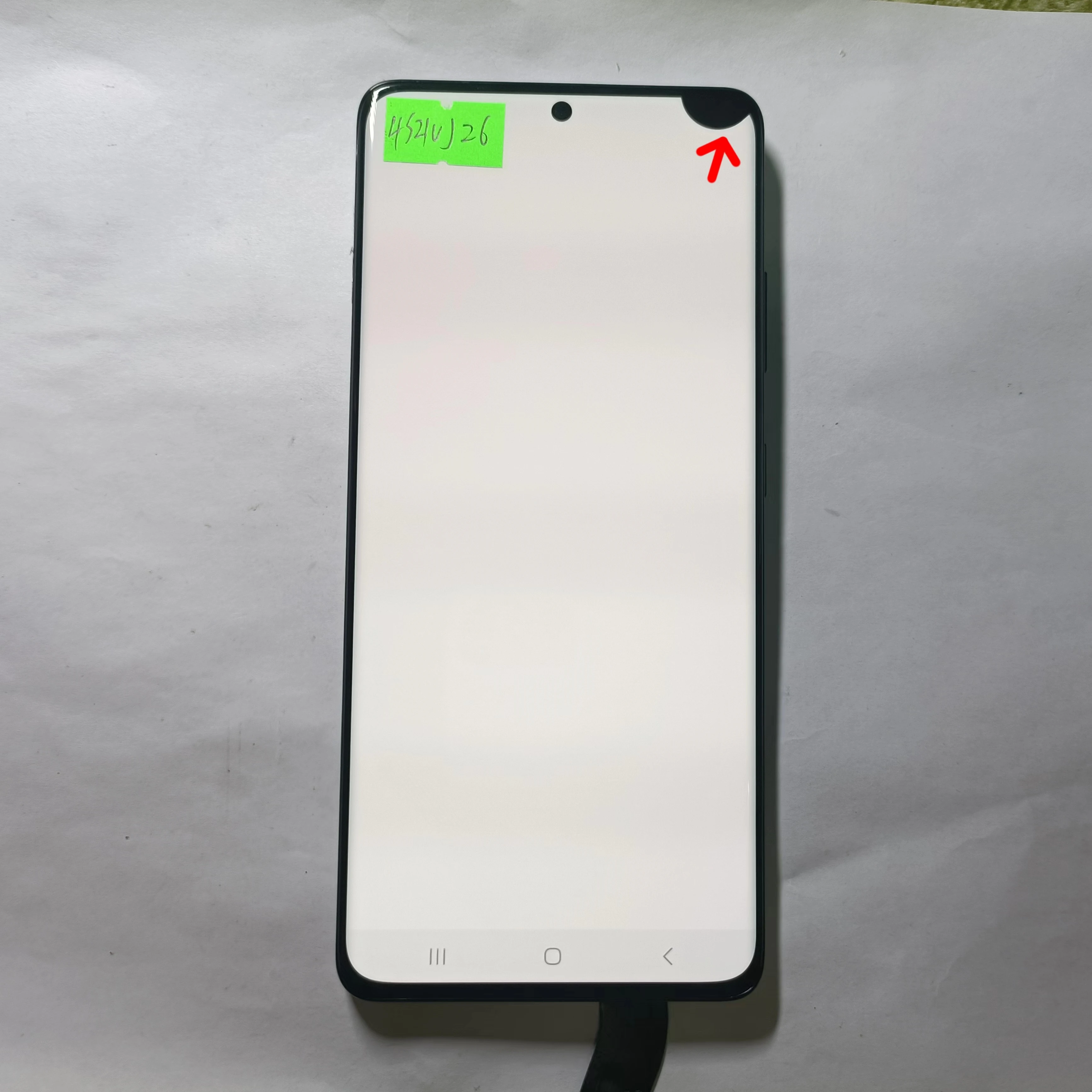 

Материал AMOLED, оригинальный Galaxy S21 Ultra 5G G998F G998B G998D G998U/S черный точечный дефект изогнутый экран в сборе