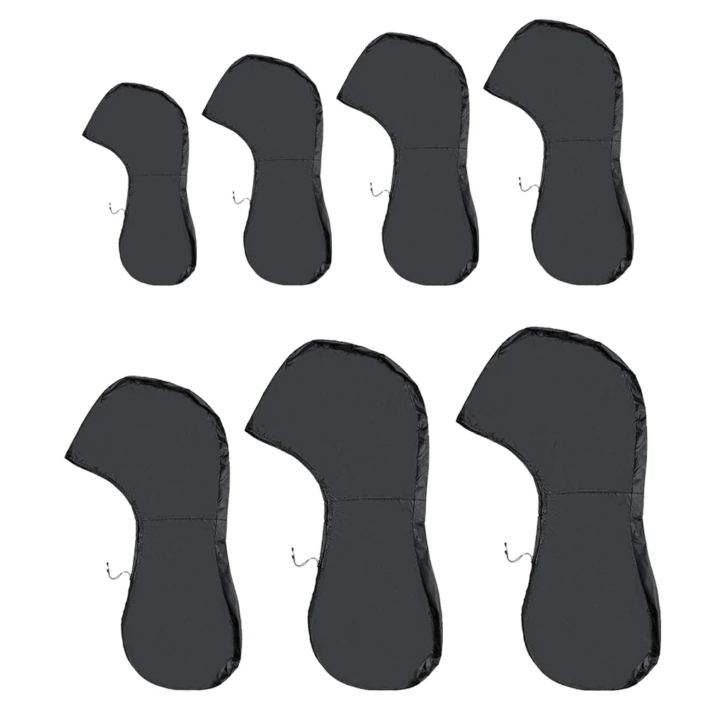 

420D чехол из ткани Оксфорд для лодочного подвесного мотора, Универсальный Съемный многоразовый протектор двигателя с сумкой для хранения 6-15HP