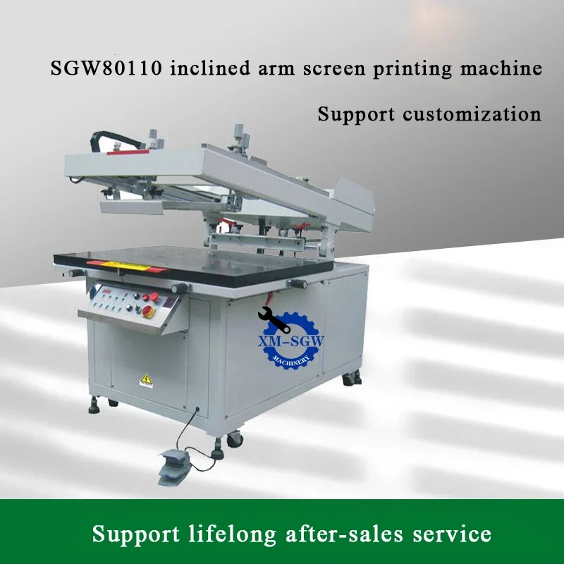 Горячая продажа автоматический одноцветный трафаретный принтер машина для