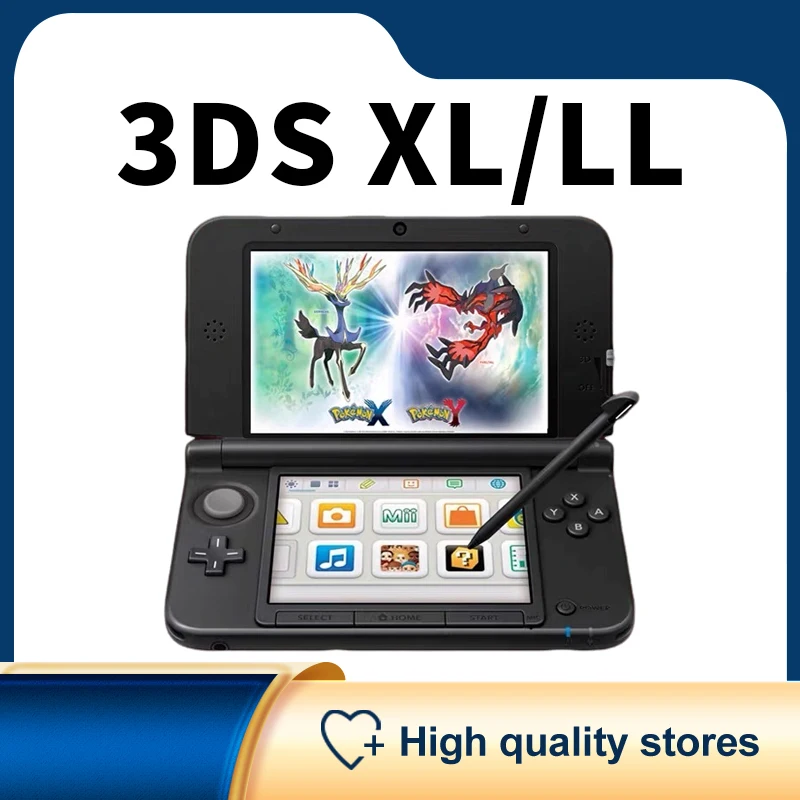 Оригинальная портативная игровая консоль 3DS XL / LL с 3 5-дюймовым сенсорным экраном