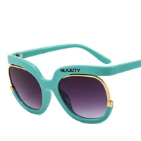 new design oversized round sunglasses women brand designer luxury fashion eyeglasses big shades sun glasses retro zonnebril