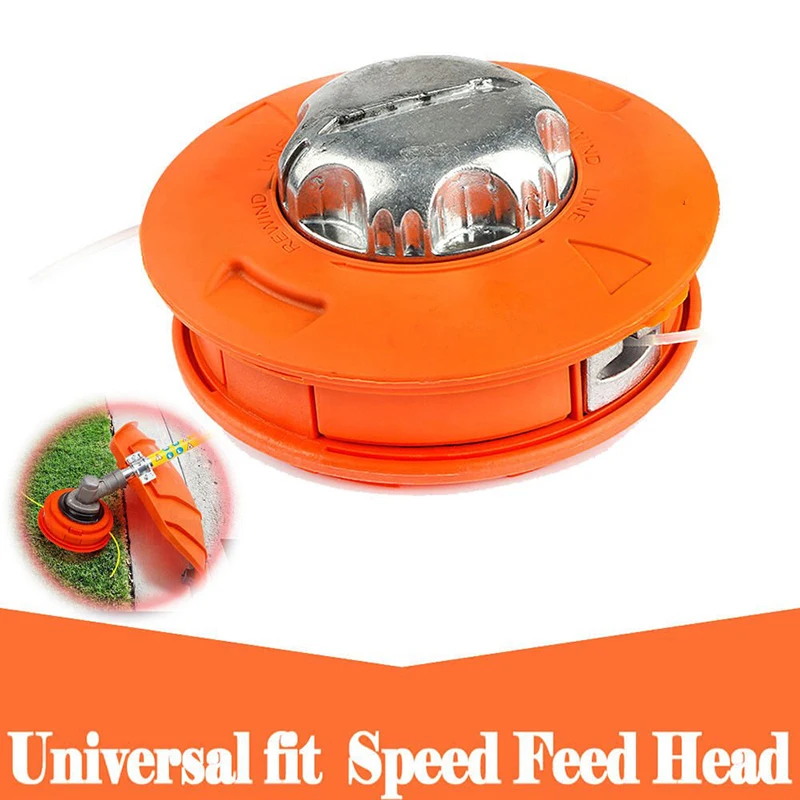 

Universal Bump Feed Line Trimmer Head Aluminum Strimmer Grass Brush Cutter Parts