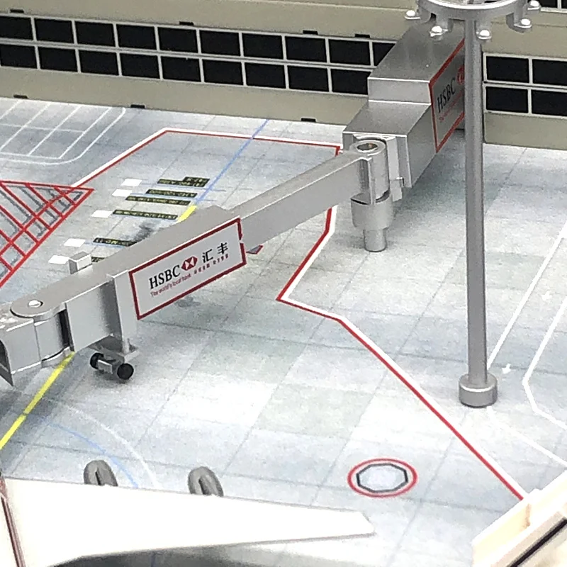 1/400 наземный сервис в аэропорту терминальный мост контрольная башня уличный