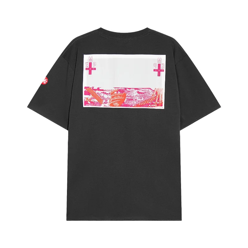 

Top Quality Wash Wax Dyed Stickers Patch Cavempt T Shirt Men Women Cavempt Top Tee Fashion Summer