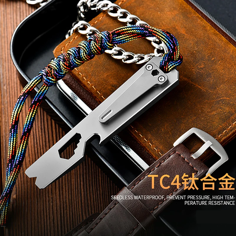 Многофункциональная Шестигранная Отвертка из титанового сплава TC4 102 мм наружная