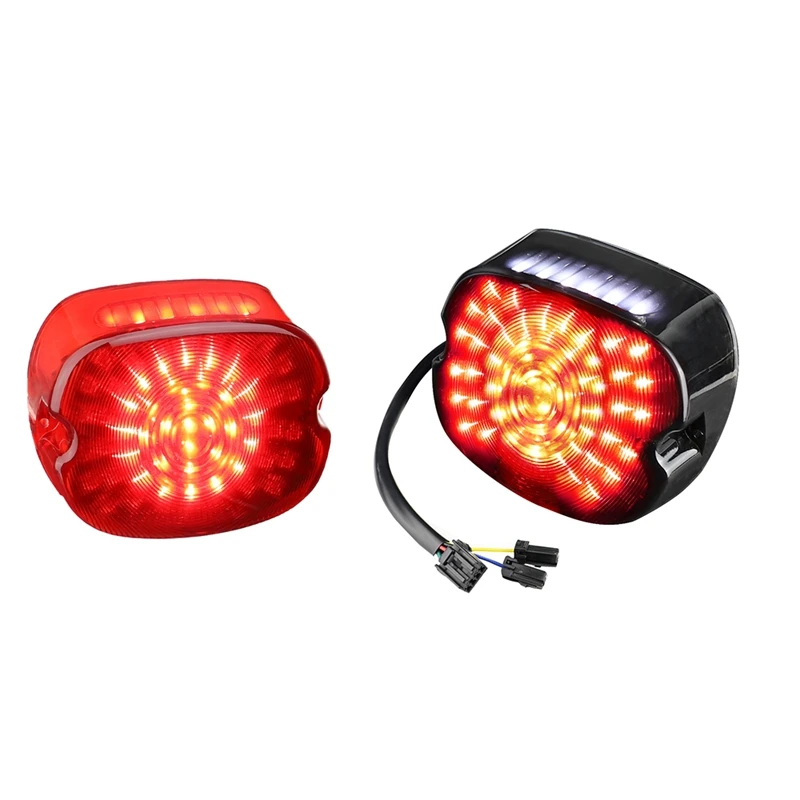 Новый мотоциклетный задний фонарь для Sportster XL883 1200 Touring Roaddyna Fat Boy 12 В