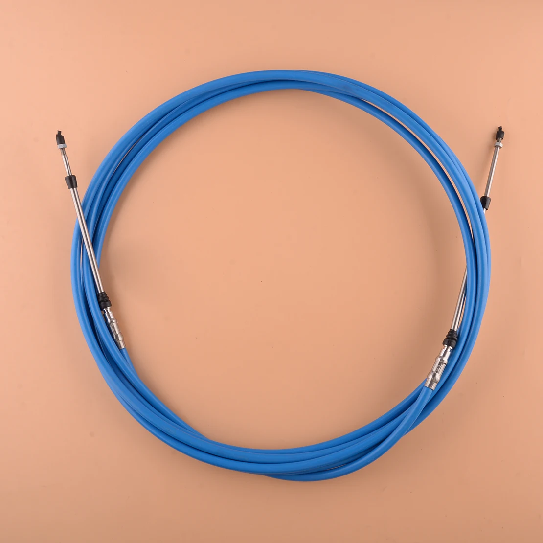 Синий кабель управления рычагом для лодки 18 футов подвесной мотор Yamaha 10-32UNF