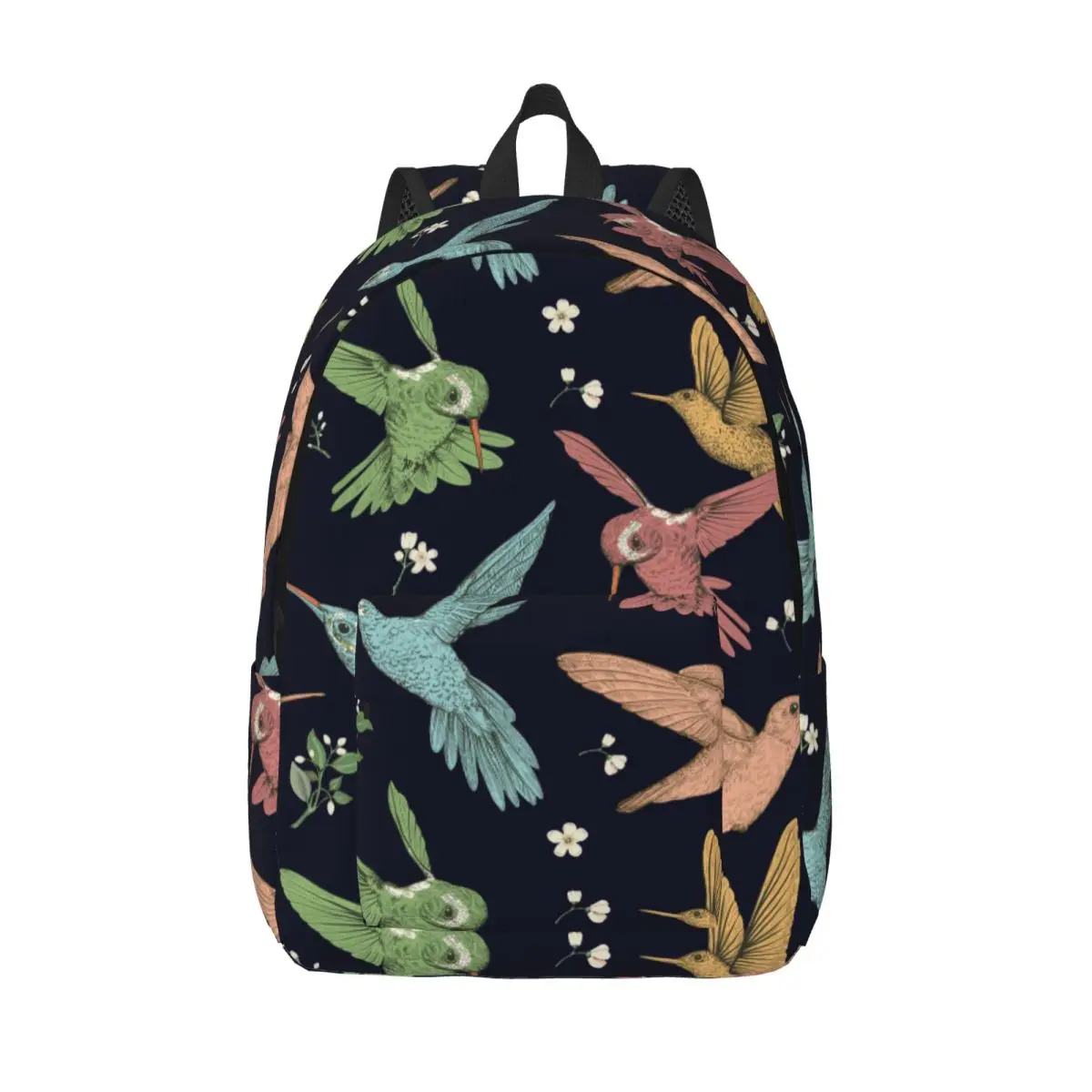 

Школьный ранец, студенческий рюкзак, Летающие птицы и цветы, рюкзак на плечо, сумка для ноутбука, школьный рюкзак