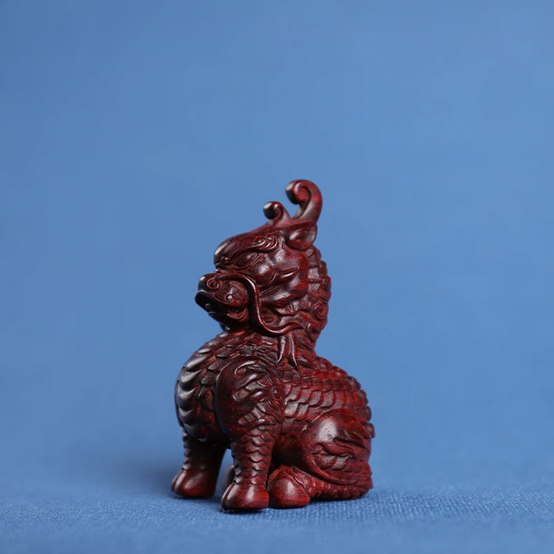 Лобулярный палисандр 7 см Кирин традиционный китайский миф историческая