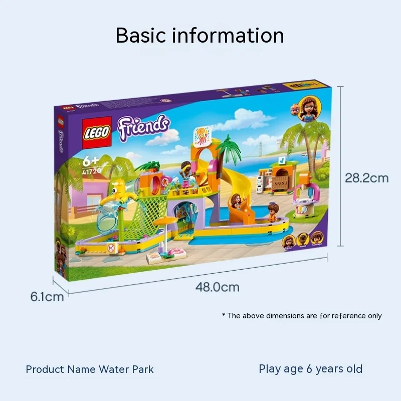 

Lego Official Flagship Store Authentic 41720 41700 Water Park Building Blocks Puzzle Assembly Boys And Girls Toy Gift