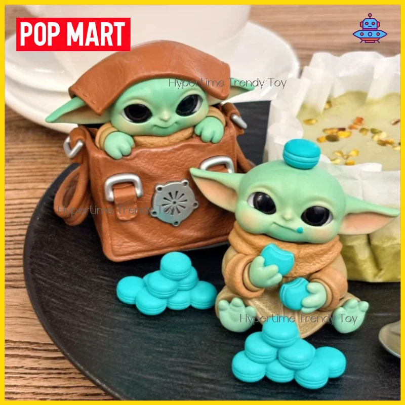 Фото Оригинальные фигурки Popmart Star Wars Grogu из серии Tiny But Mighty, коллекционные игрушки в закрытой упаковке, модные украшения для рабочего стола, подарки-сюрпризы №5