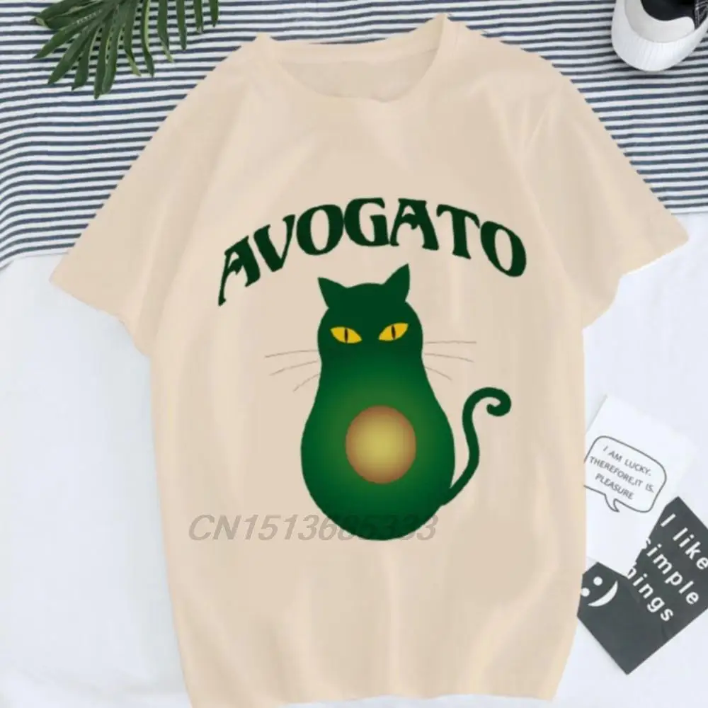 

Avogato Cat мужские новые футболки с графическим рисунком, футболки с логотипом авокадо, футболки Tanjir-O's унисекс, Аниме футболки