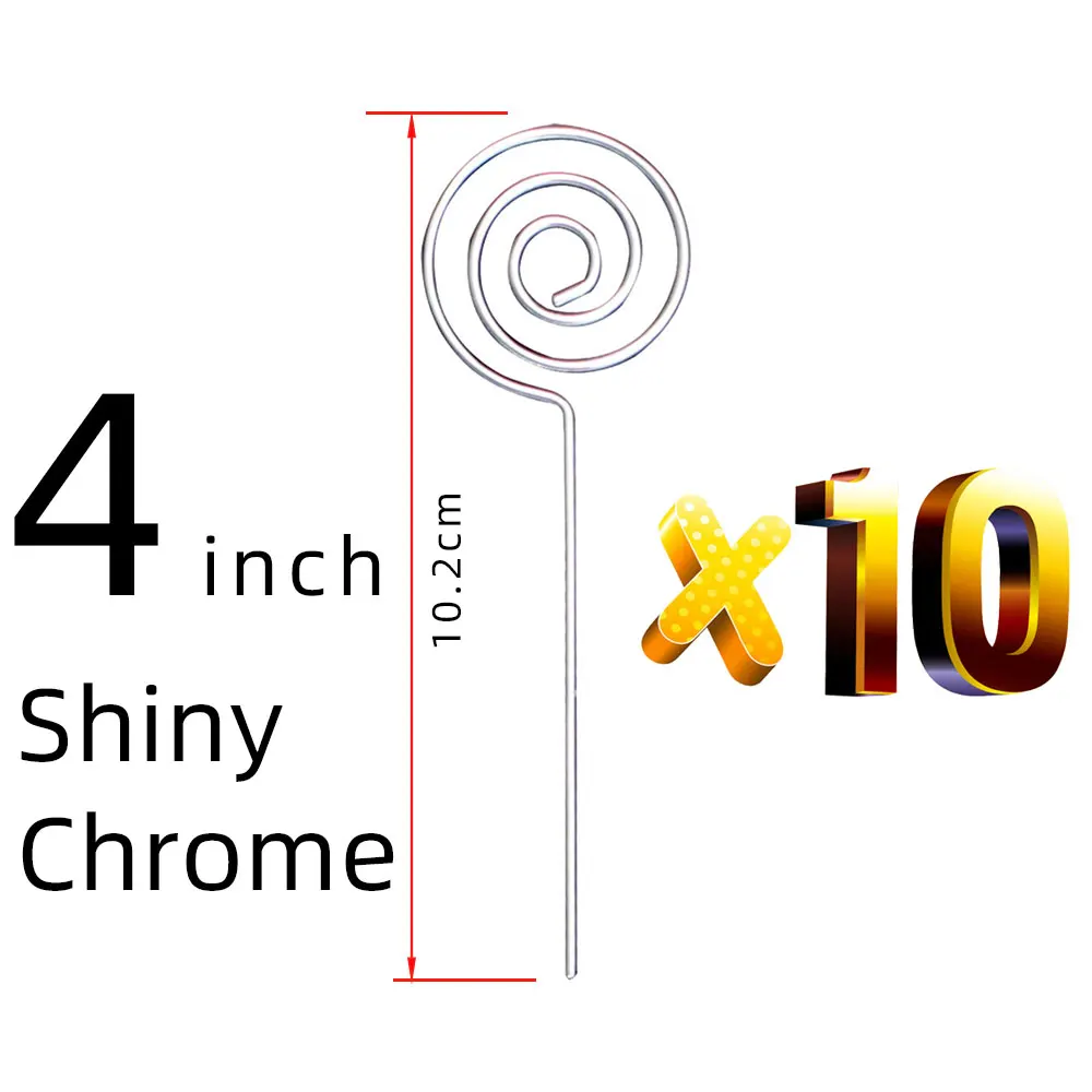 

Набор из 10 металлических зажимов для фото и заметок