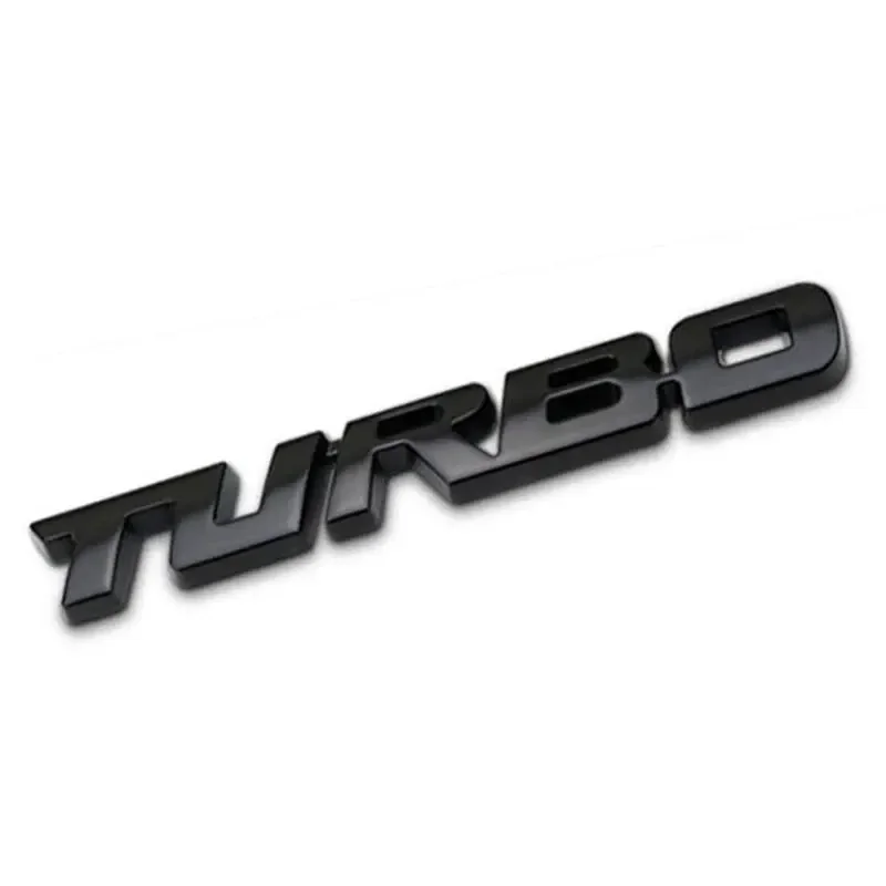 

3D Наклейка На Автомобиль С Турбонаддувом, Металлический Сплав, Боковая Задняя Маркировка, Украшение, Авто Модификация