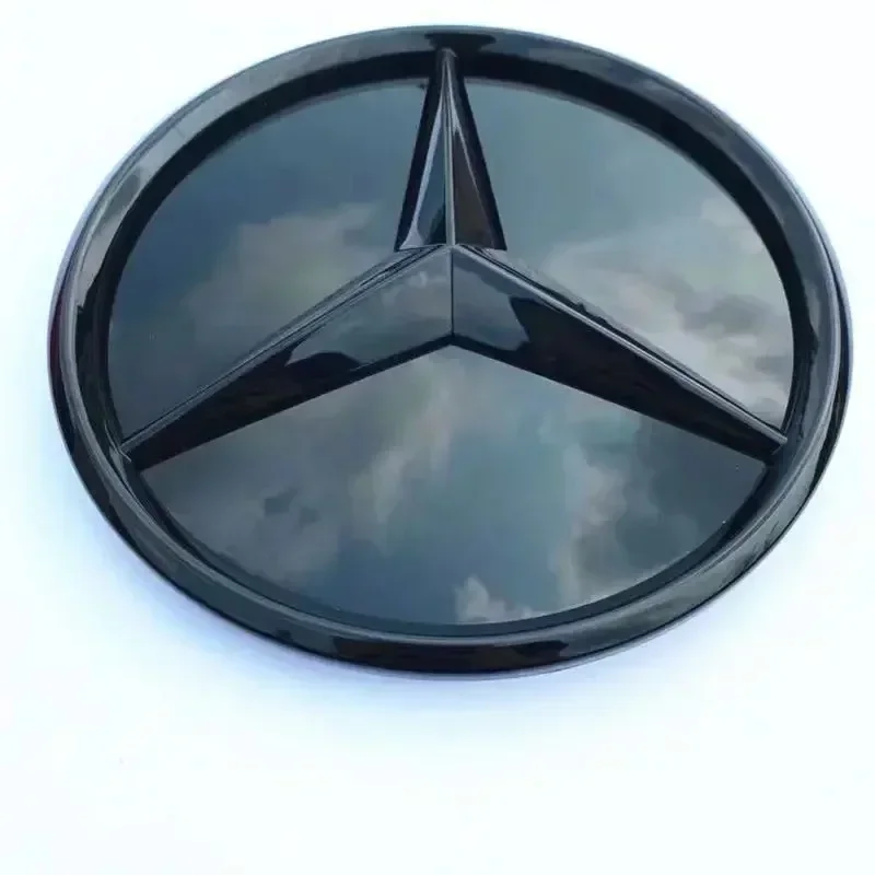 

Для Mercedes-Benz W164 ML-класса До 2013 185 мм 3D логотип ABS передняя решетка звездный логотип значок зеркало снизу