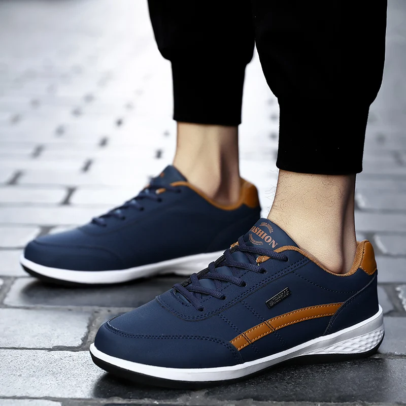 Men Fashion Sneakers Casual  Flats Shoes Fitness Jogging Walking Shoes