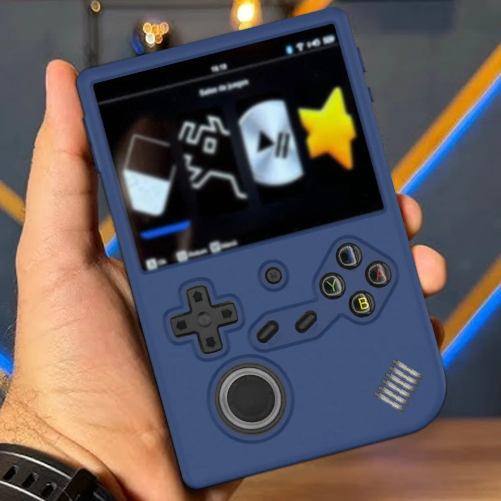 Силиконовый чехол для игровой консоли ANBERNIC RG40XX V противоударный защитный с