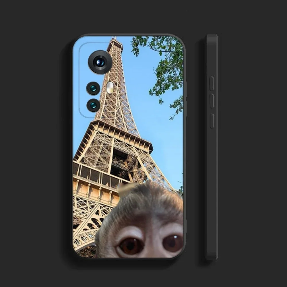 Чехол для телефона с принтом обезьяны и капри Xiaomi Redmi Note 11 10 9C Pro 10X K20 мягкая задняя