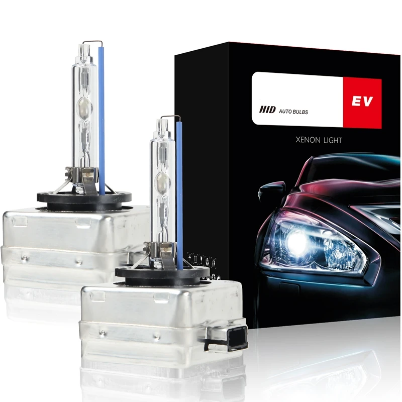 2 шт. водонепроницаемые Ксеноновые лампы для фар 8000K